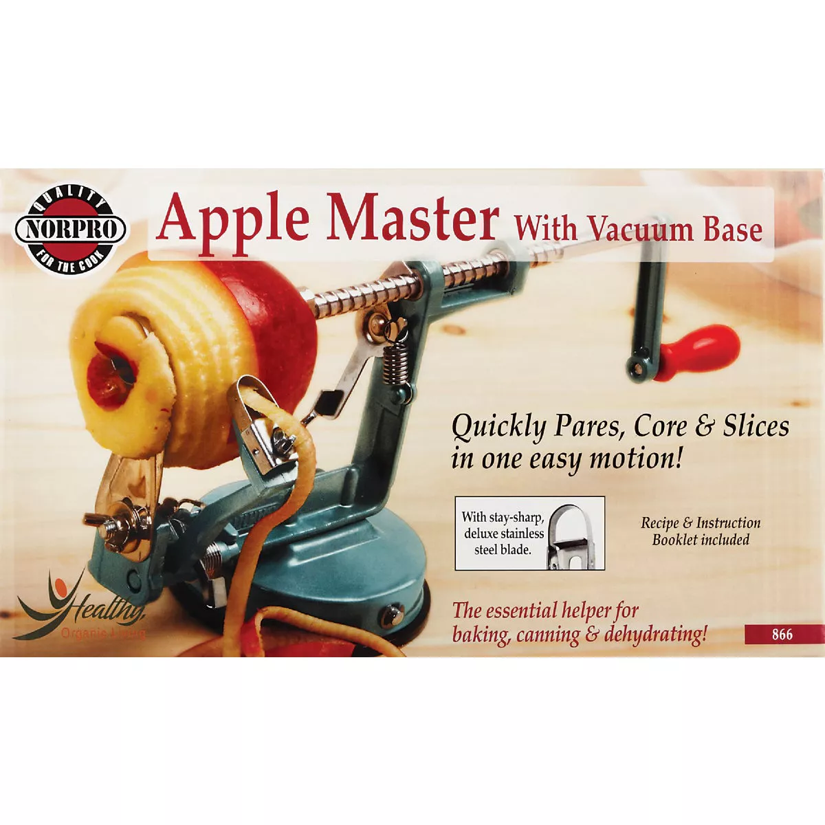 Norpro Apple-Master Apple Parer & Slicer & Corer with Vacuum Base - photo 2