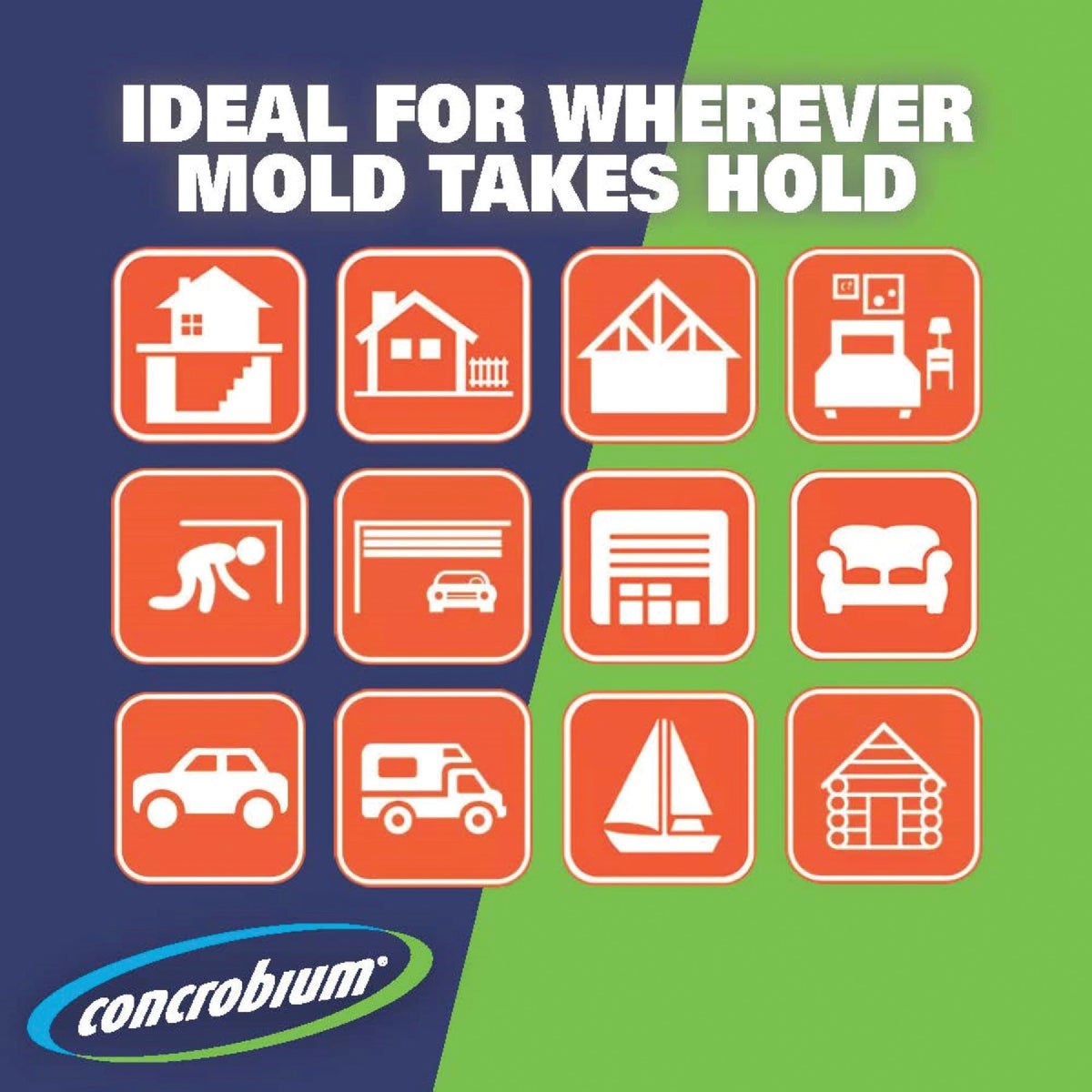 Concrobium Mold Control 32 Oz. Eliminates & Prevents Mold & Mildew