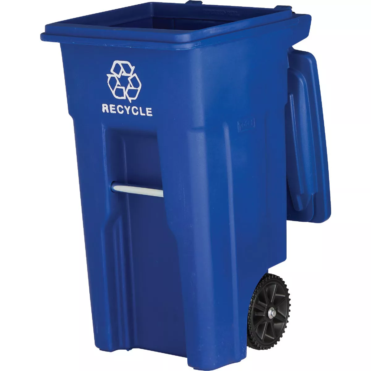 Toter 32 Gal. Recycling Trash Can with Lid - photo 3