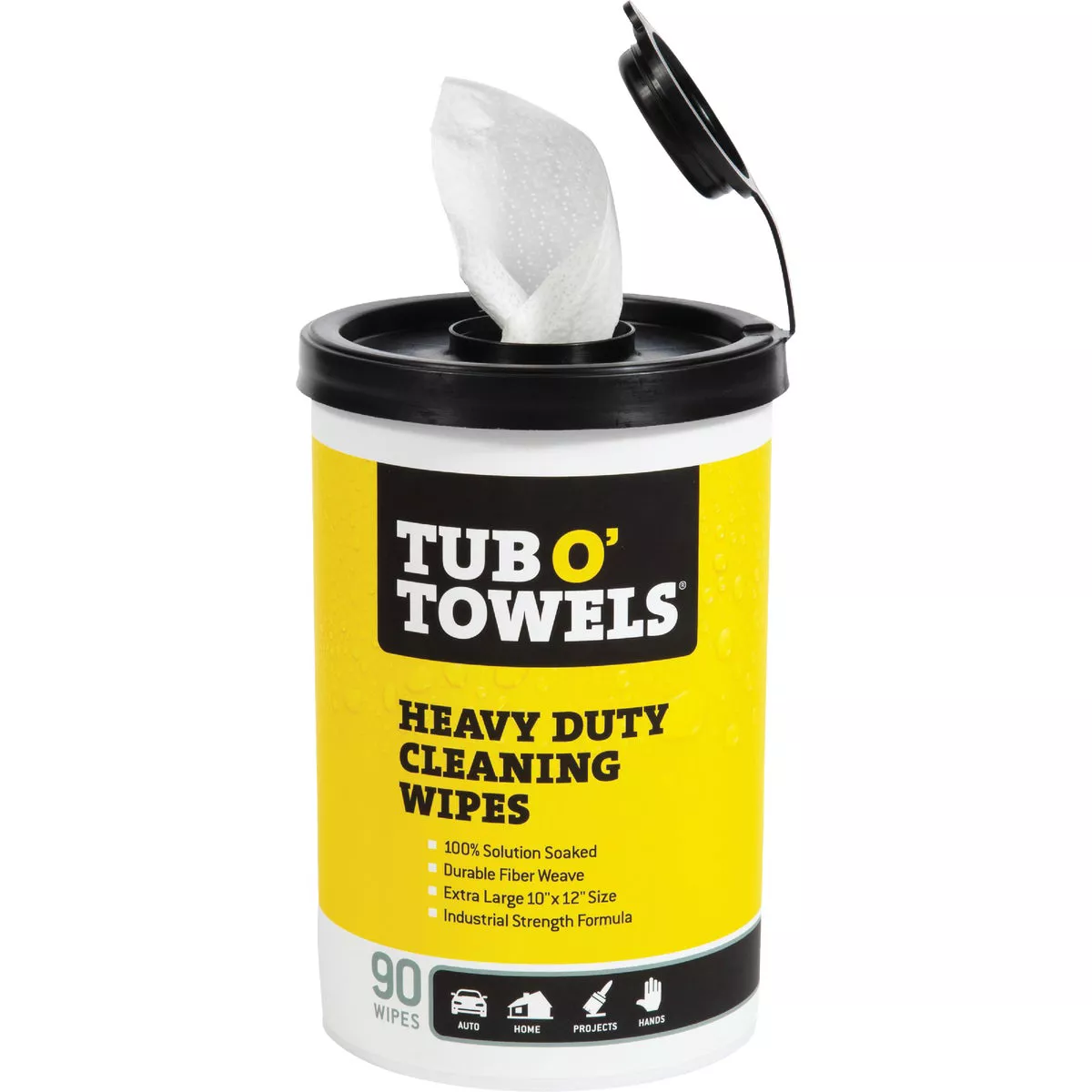 Tub O' Towels Heavy Duty Cleaning Wipes (90-Count) - photo 2
