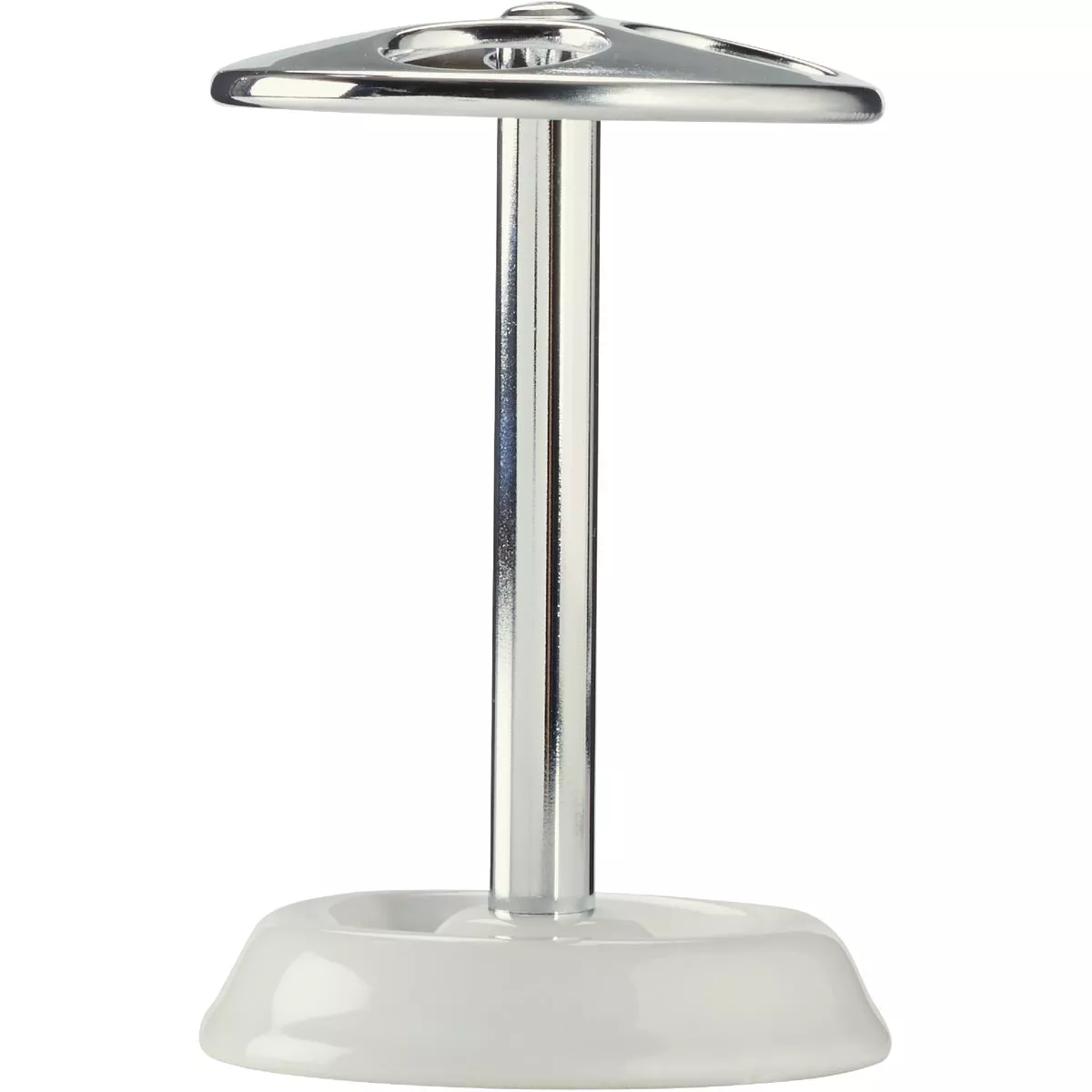 iDesign White/Chrome Toothbrush Holder - photo 2