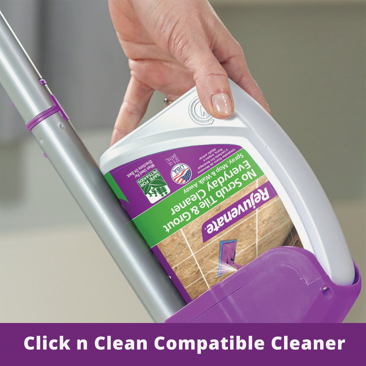 Rejuvenate Bio-Enzymatic Tile and Grout Cleaner 32-fl oz Unscented Liquid  Floor Cleaner