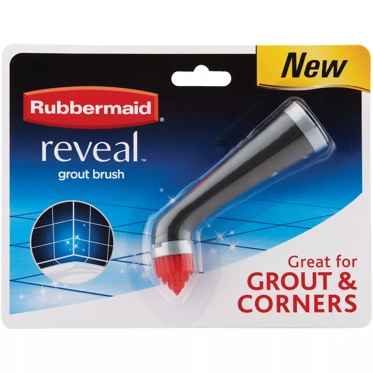 Rubbermaid Reveal Stiff Bristles 6.5 In. x 1 In. Scrubber Refill - photo 2