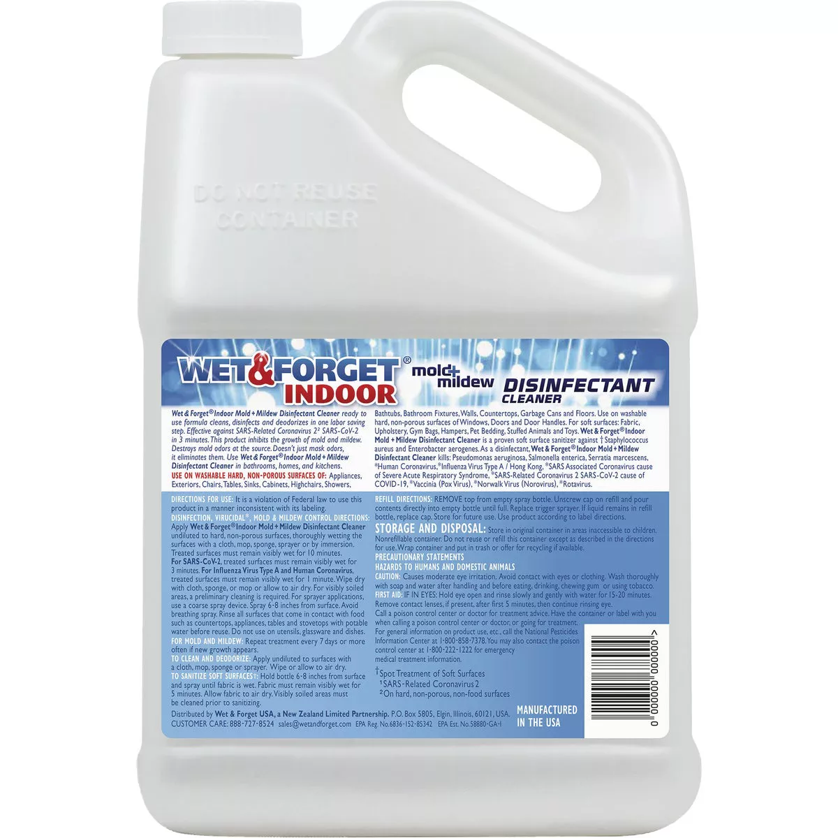 Wet & Forget 128 Oz. Mold & Mildew Cleaner - photo 2