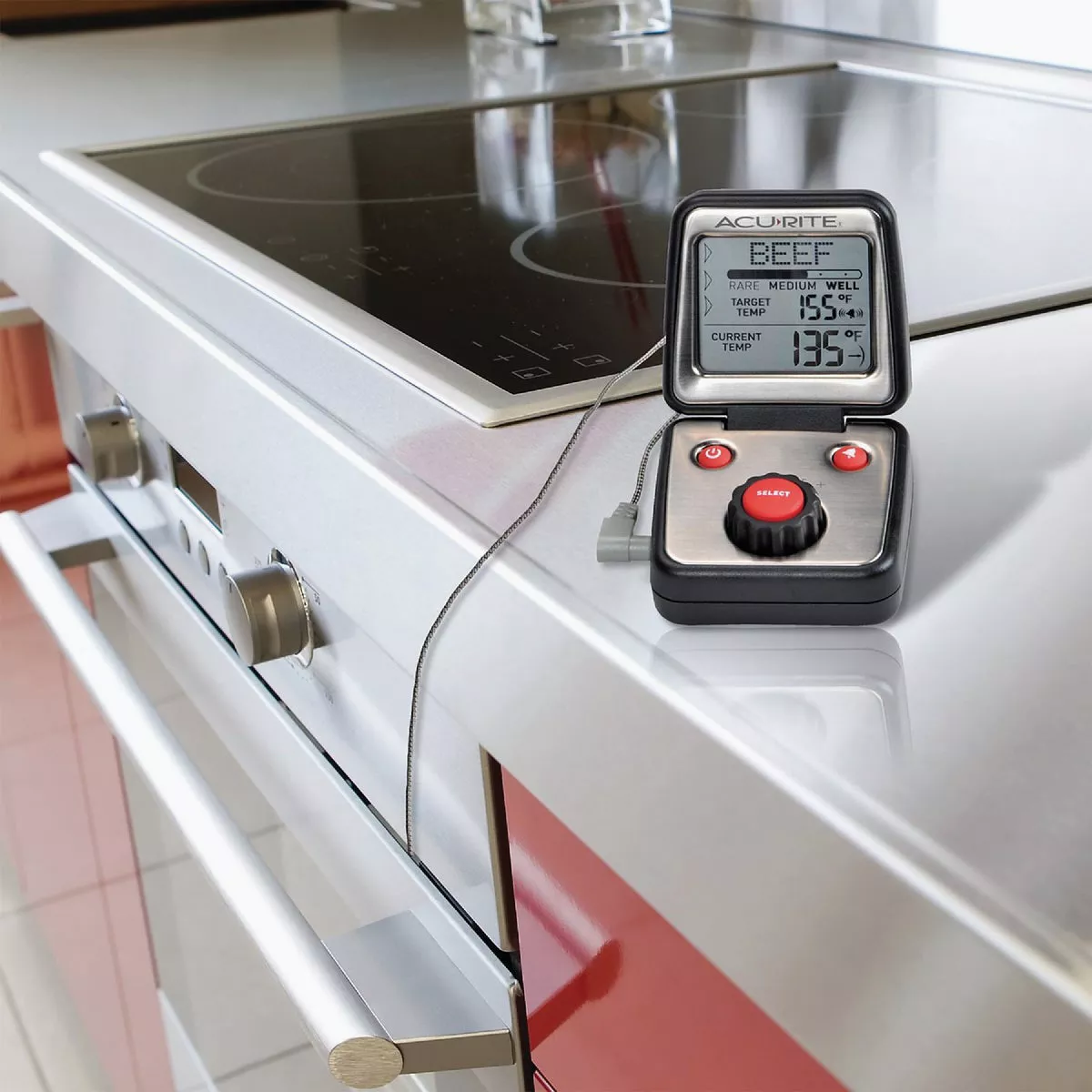 Acu-Rite Audible Digital Probe Cooking Kitchen Thermometer - photo 2
