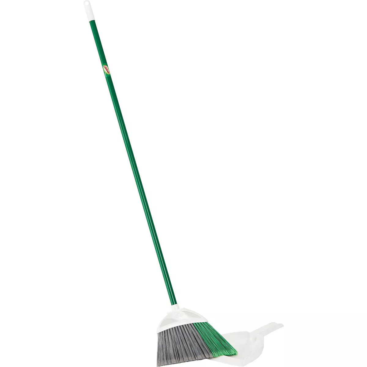 Libman 11 In. W. x 53.5 In. L. Precision Angle Broom with Dustpan