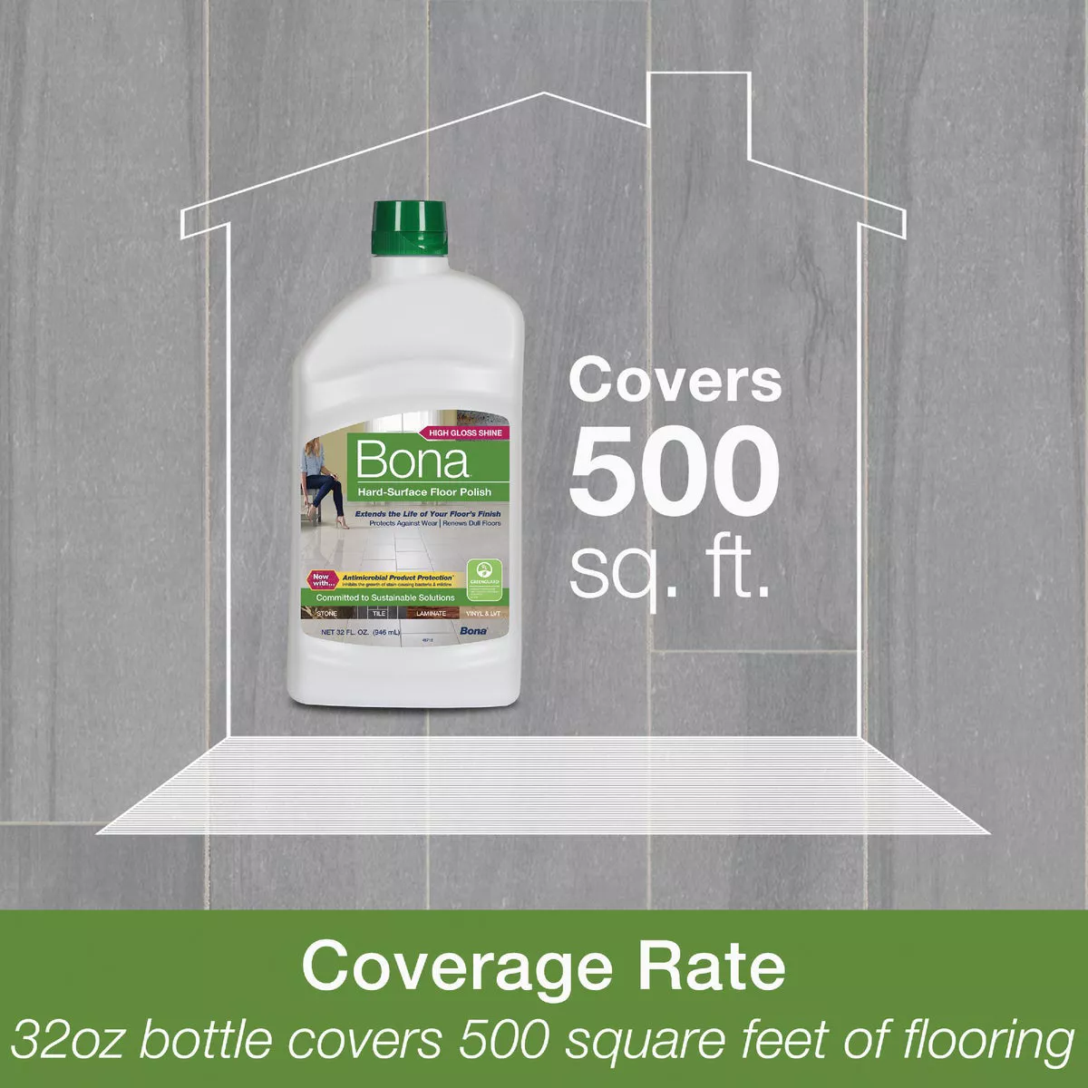 Bona 32 Oz. Stone Tile Laminate Floor Polish - photo 4