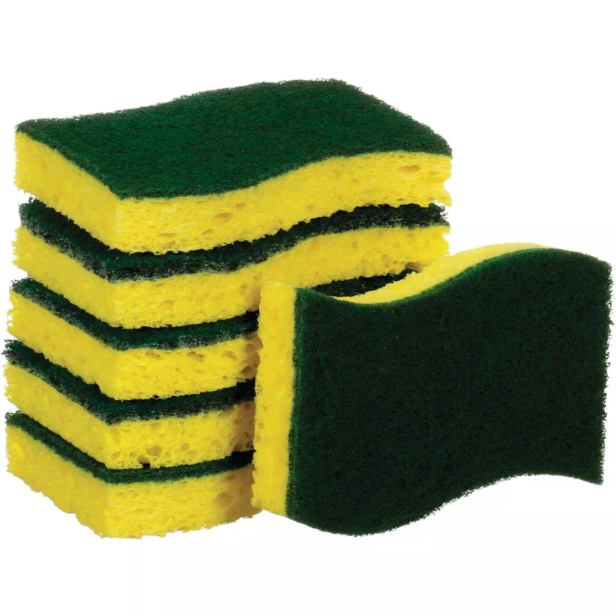 Scotch-Brite Heavy Duty Scrub Sponges, 4.5 In. x 2.7 In. x .6 In. (6-Pack) - photo 2