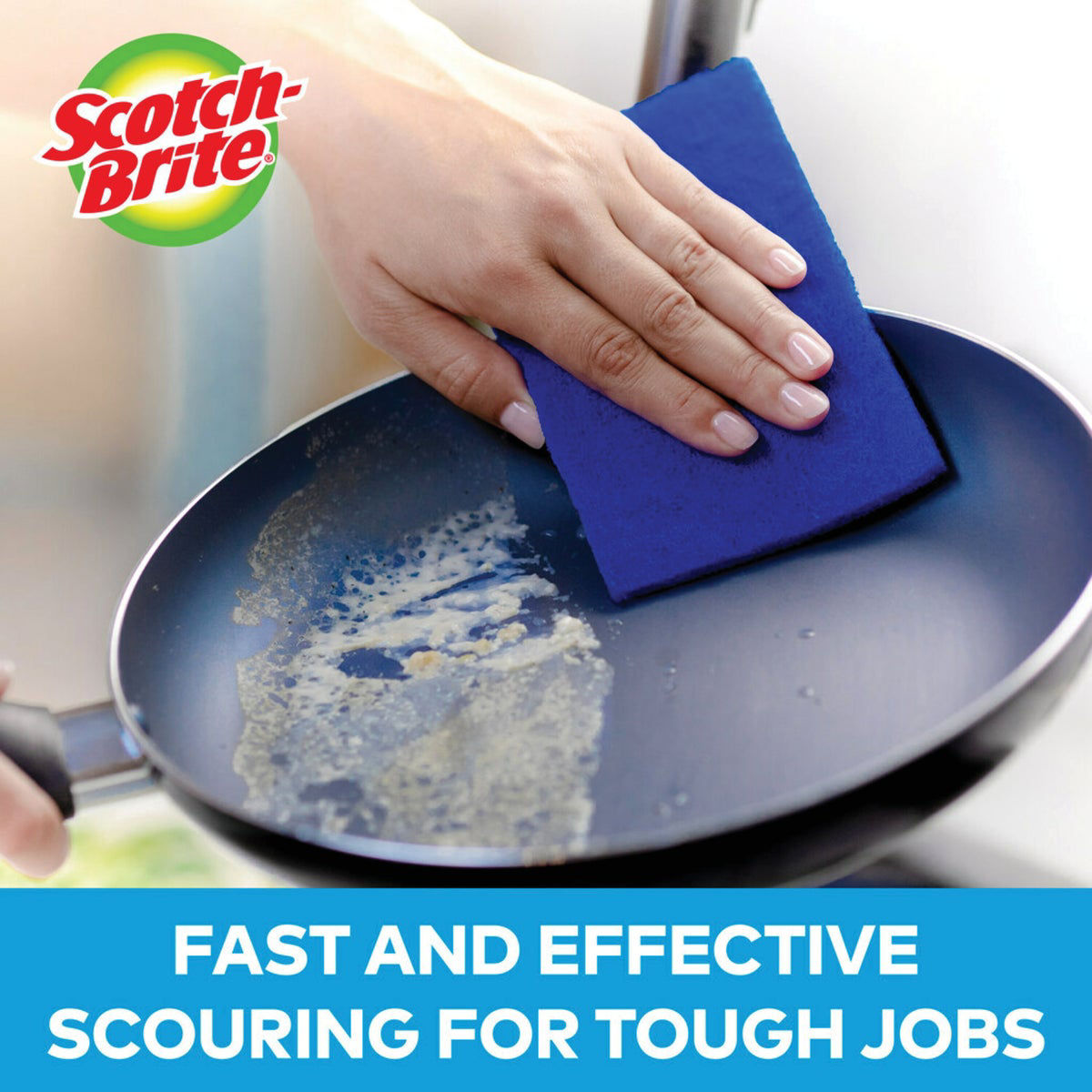 ScotchBrite NonScratch Scouring Pad (3Count) Do it Best