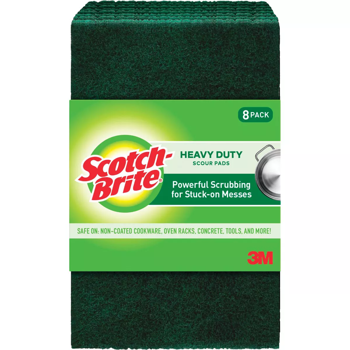 Scotch-Brite Heavy Duty Scour Pad (6-Pack)
