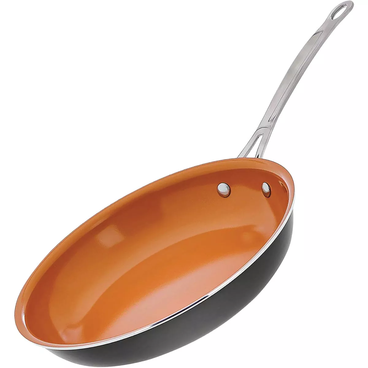 Gotham Steel 9.5 In. Copper Ceramic Non-Stick Fry Pan - photo 3