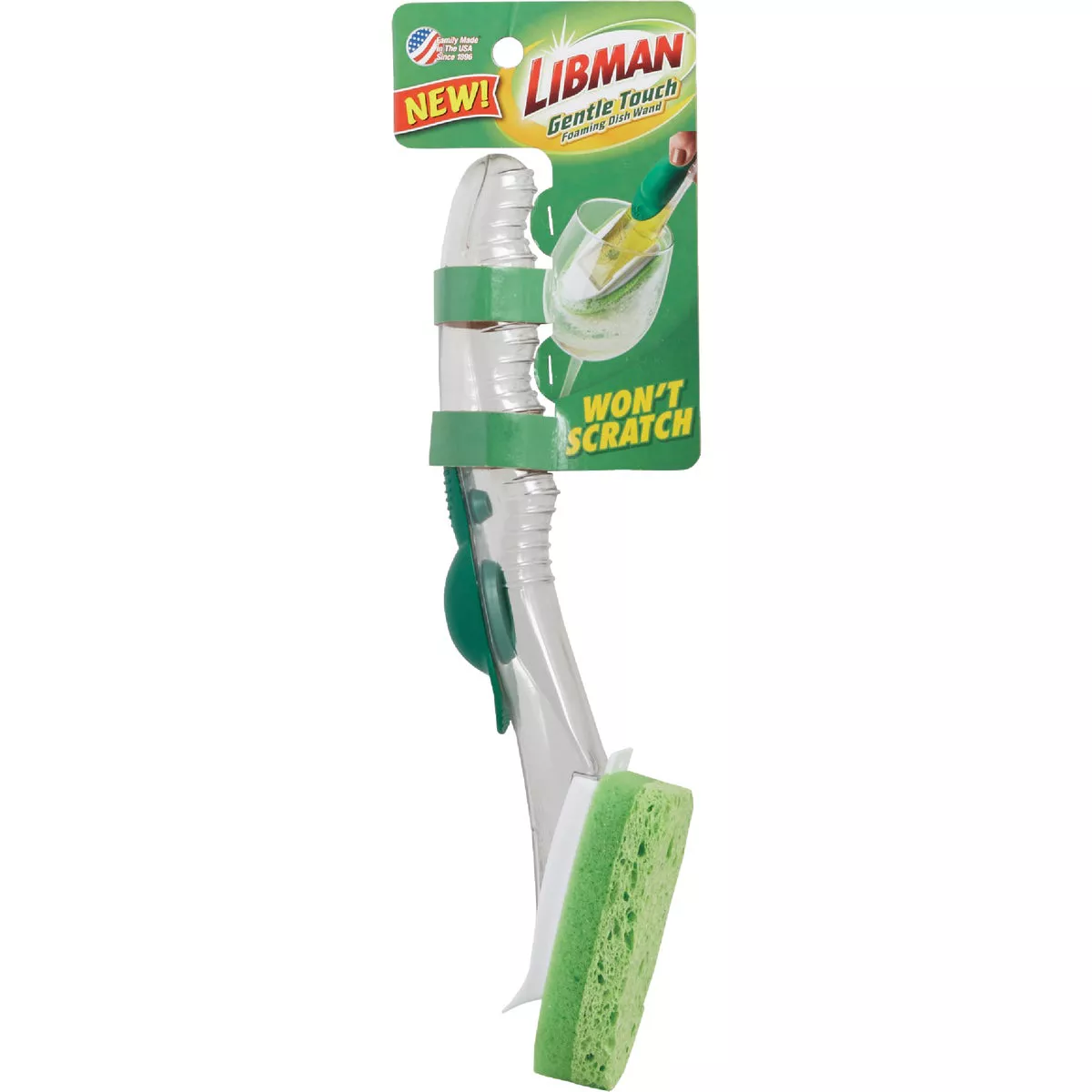 Libman Natural Cellulose 7 In. Soap Dispensing Brush - photo 2