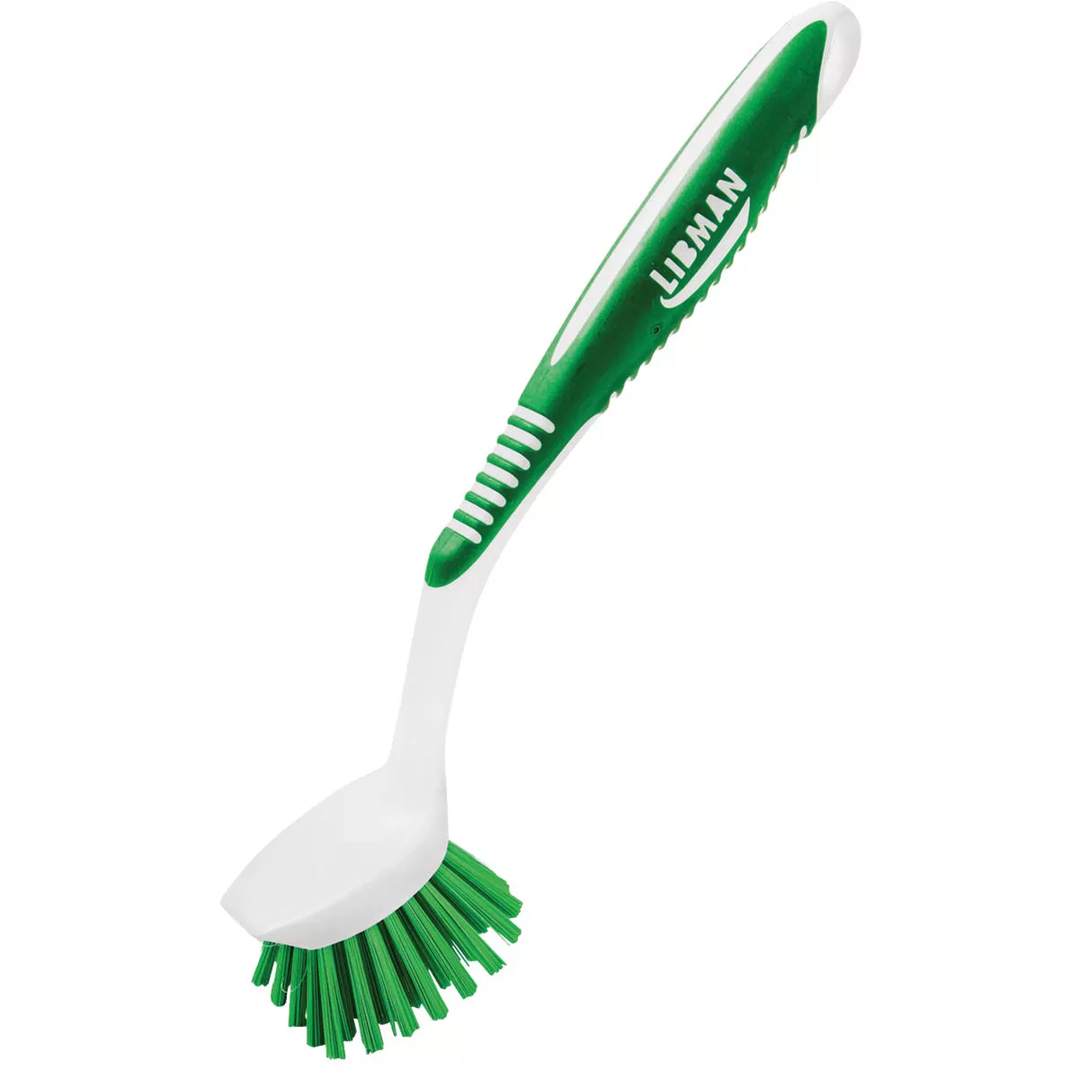 Libman Green Polymer Fiber Ergonomic Dish Brush