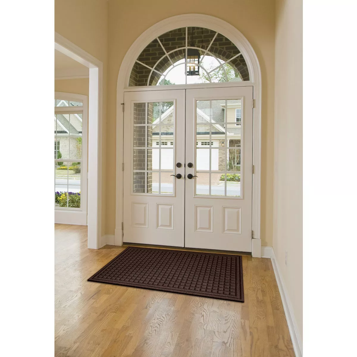 Apache Textures Walnut 24 In. x 36 In. Carpet/Recycled Rubber Door Mat - photo 3