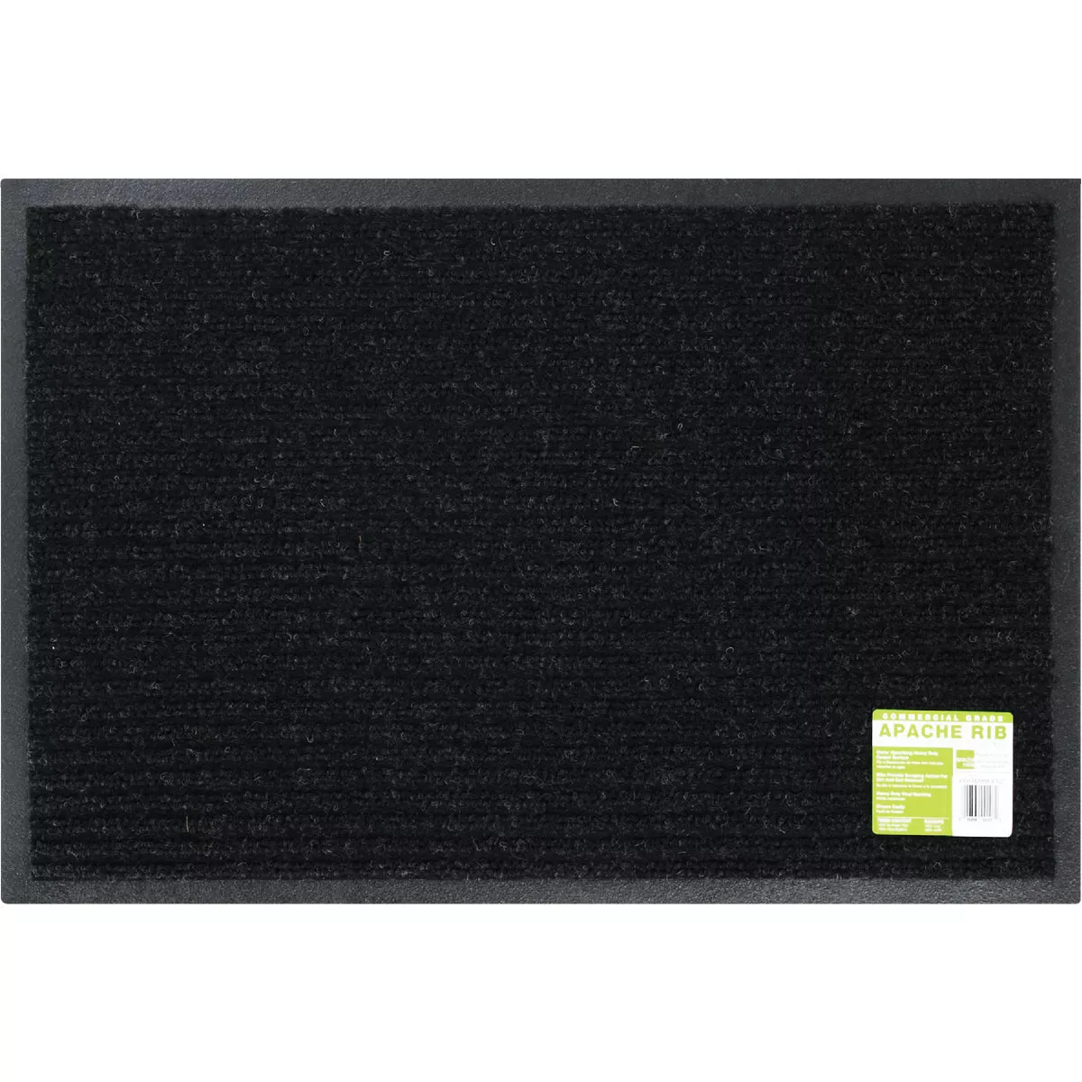 Apache Enviroback Pepper 18 In. x 27 In. Carpet/Recycled Rubber Door Mat - photo 2