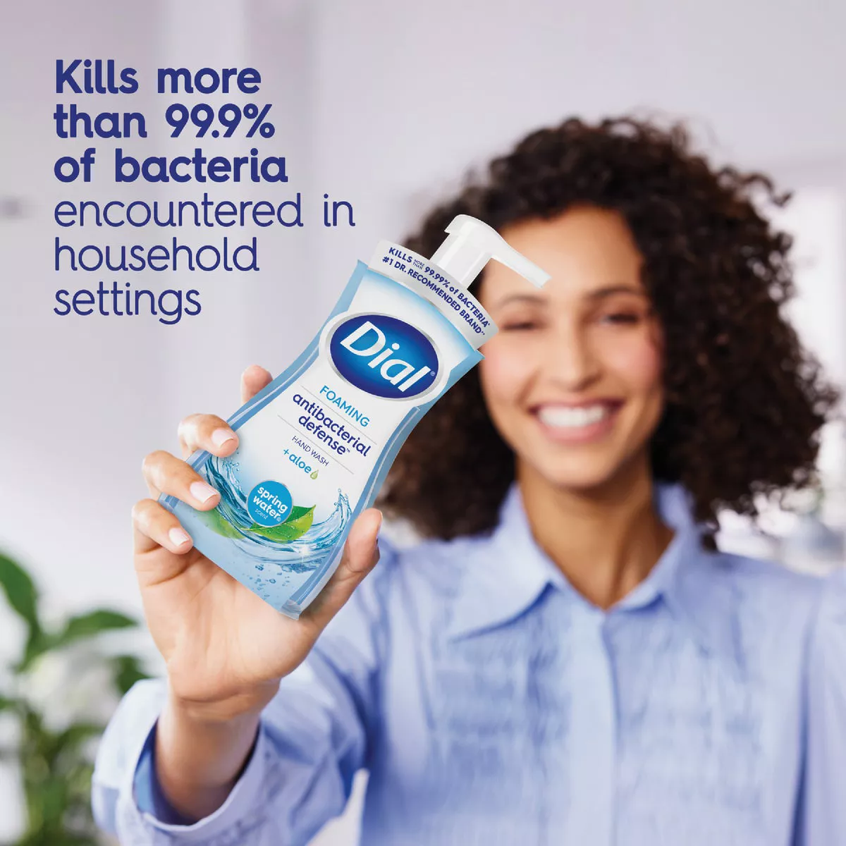 Dial Antibacterial Defense 7.5 Oz. Spring Water + Aloe Foaming Hand Soap - photo 3