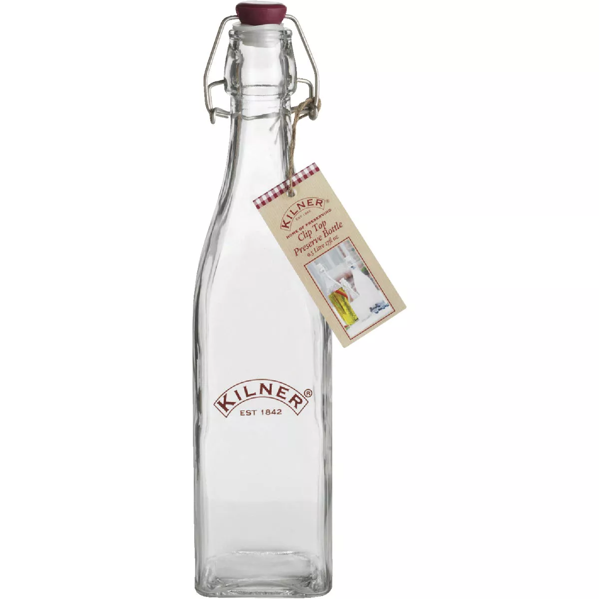 Kilner 16 Oz. Liter Clip Top Preserve Bottle