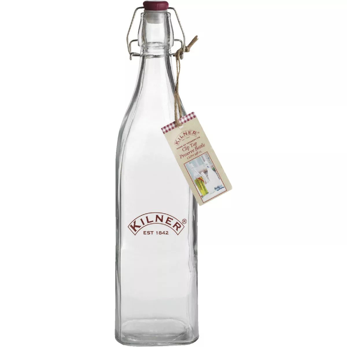 Kilner 34 Oz. Clip Top Preserve Bottle