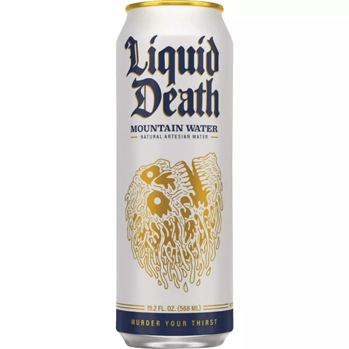 Liquid Death 19.2 Oz. 100% Mountain Water