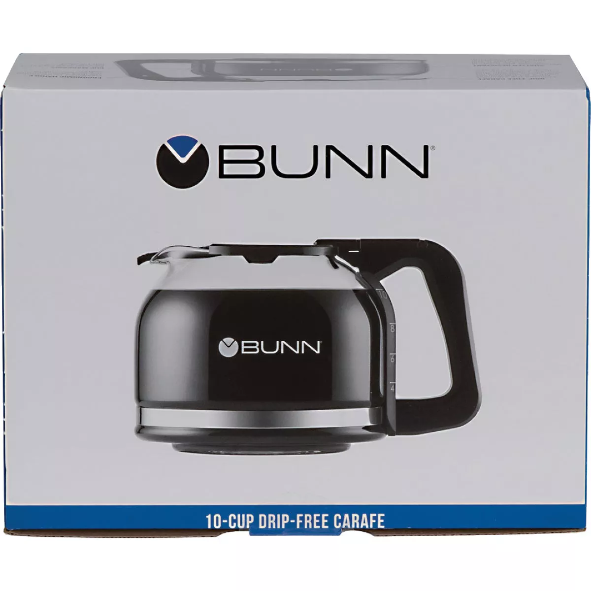 Bunn Drip Free 10 Cup Black Glass Replacement Coffee Decanter - photo 2