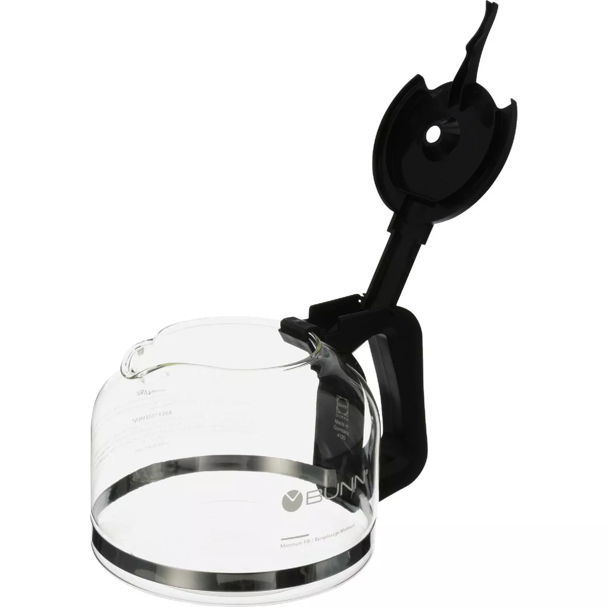 Bunn Drip Free 10 Cup Black Glass Replacement Coffee Decanter - photo 4
