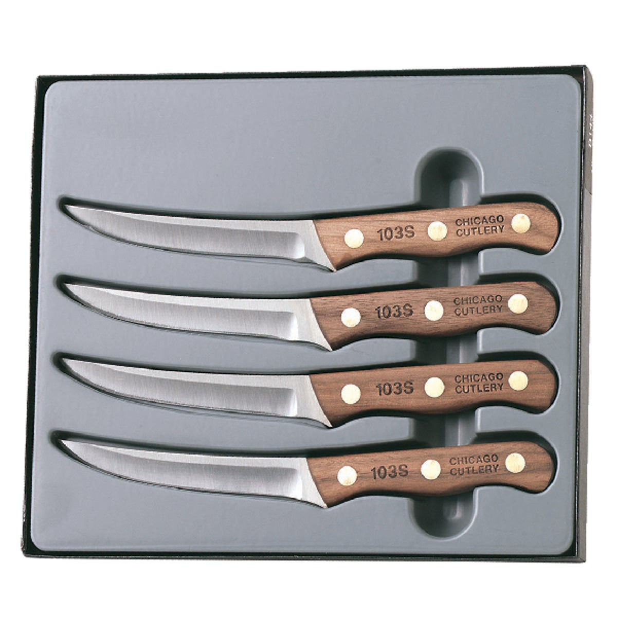 Chicago Cutlery Walnut Tradition Steak Knife Set (4Piece) Do it Best