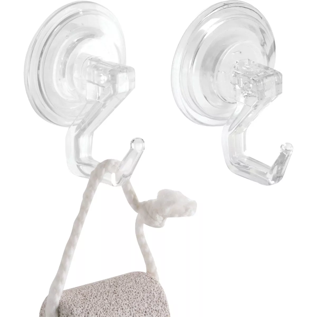 iDesign Power Lock Suction Shower Hook (2-Count) - photo 2