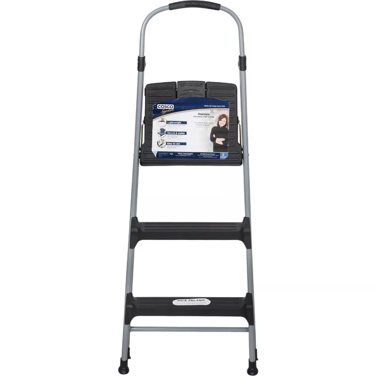 COSCO Signature 3-Step Folding Step Stool - photo 2