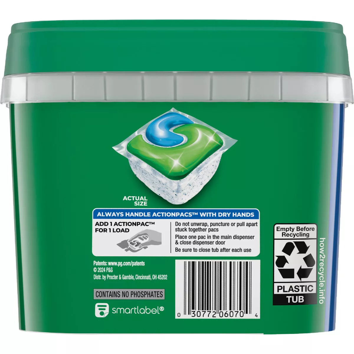 Cascade Complete Fresh Dishwasher Detergent Tabs (43 Count) - photo 2