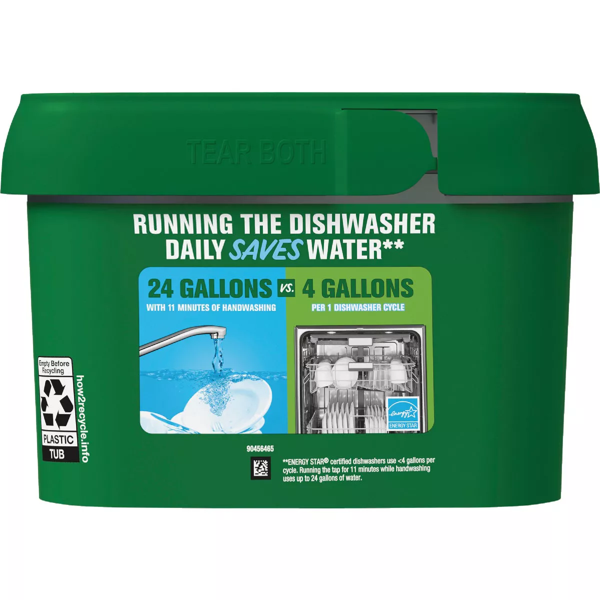 Cascade Complete Fresh Dishwasher Detergent Tabs (43 Count) - photo 3