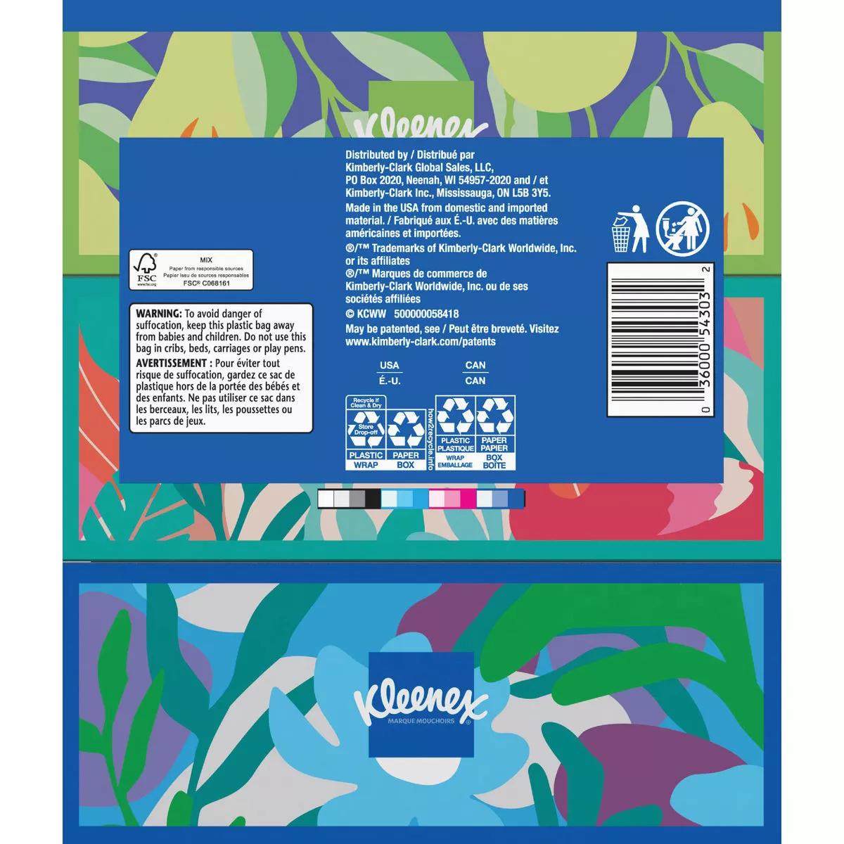 Kleenex Trusted Care 160 Count 2-Ply White Facial Tissue (3-Pack) - photo 3