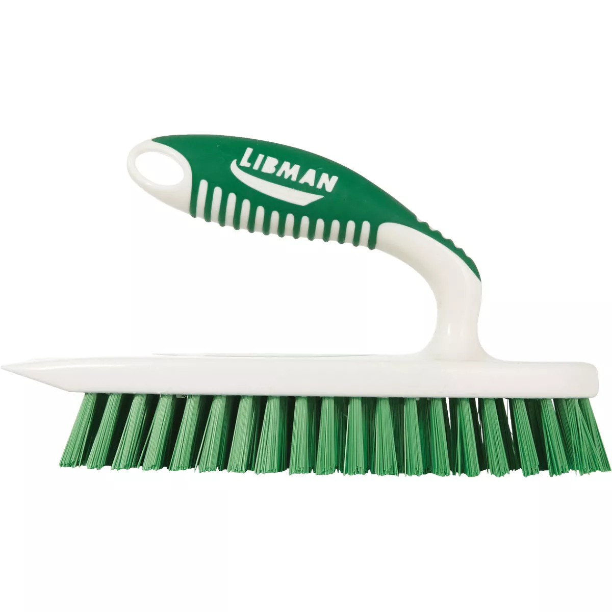 Libman Easy-Grip 4.75 In. Polymer Sanoprene Bristle Rubber Grip Scrub Brush - photo 2