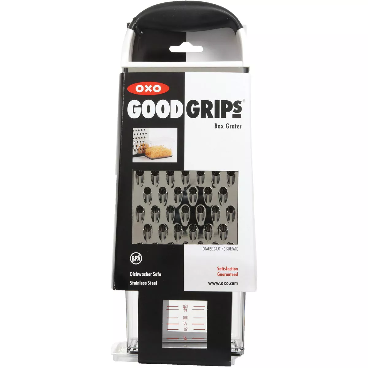 OXO Good Grips International 4-Sided Stainless Steel Box Grater - photo 2
