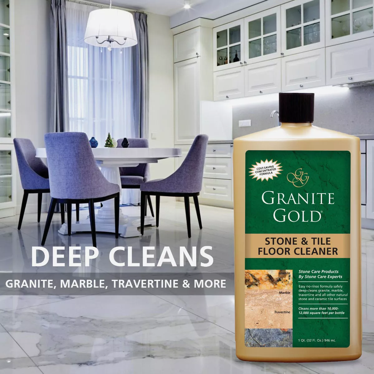 Granite Gold 32 Oz. Concentrate Stone and Tile Floor Cleaner - photo 3
