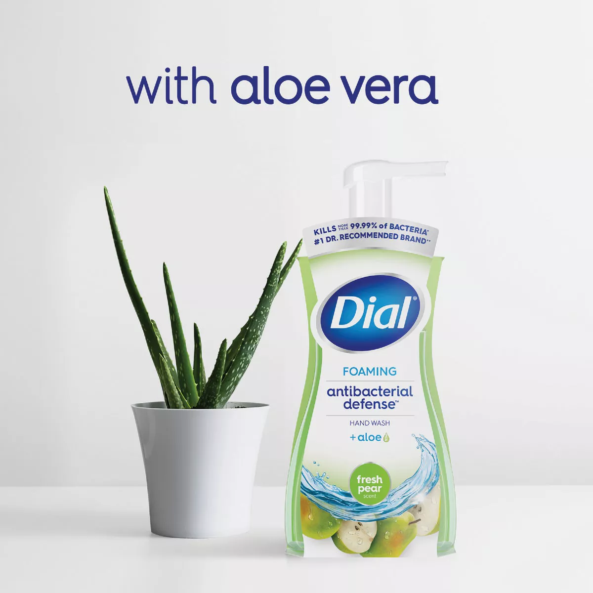 Dial Antibacterial Defense 7.5 Oz. Pear + Aloe Foaming Hand Soap - photo 7