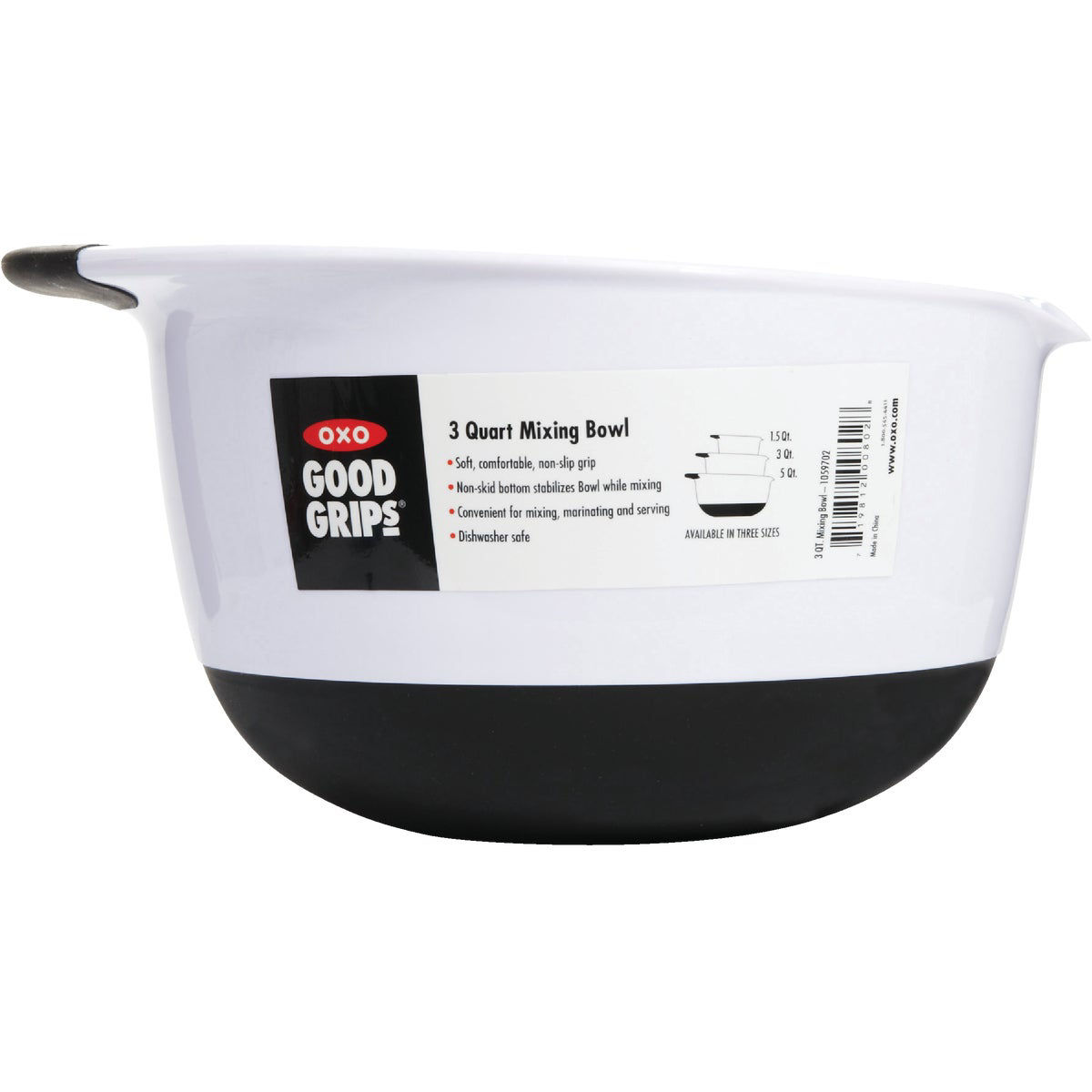 OXO Good Grips 3QT Mixing Bowl - Thumbnail 2