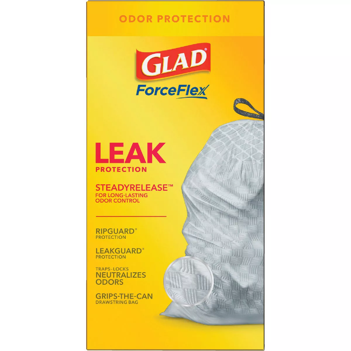 Glad Febreze 13 Gal. Fresh Scent Tall Kitchen White Trash Bag (40-Count) - photo 7
