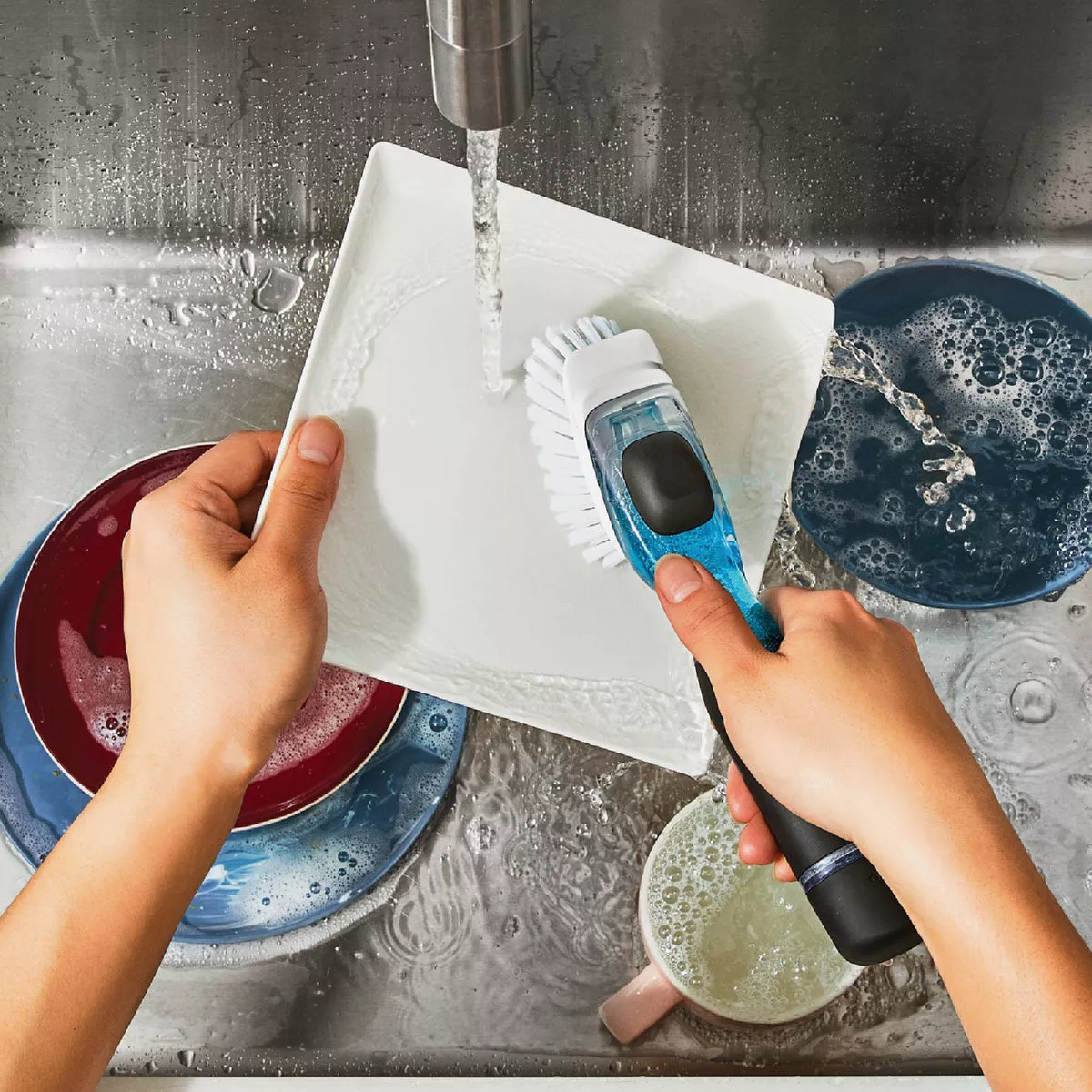 Oxo Good Grips Soap Dispensing Dish Brush - photo 6