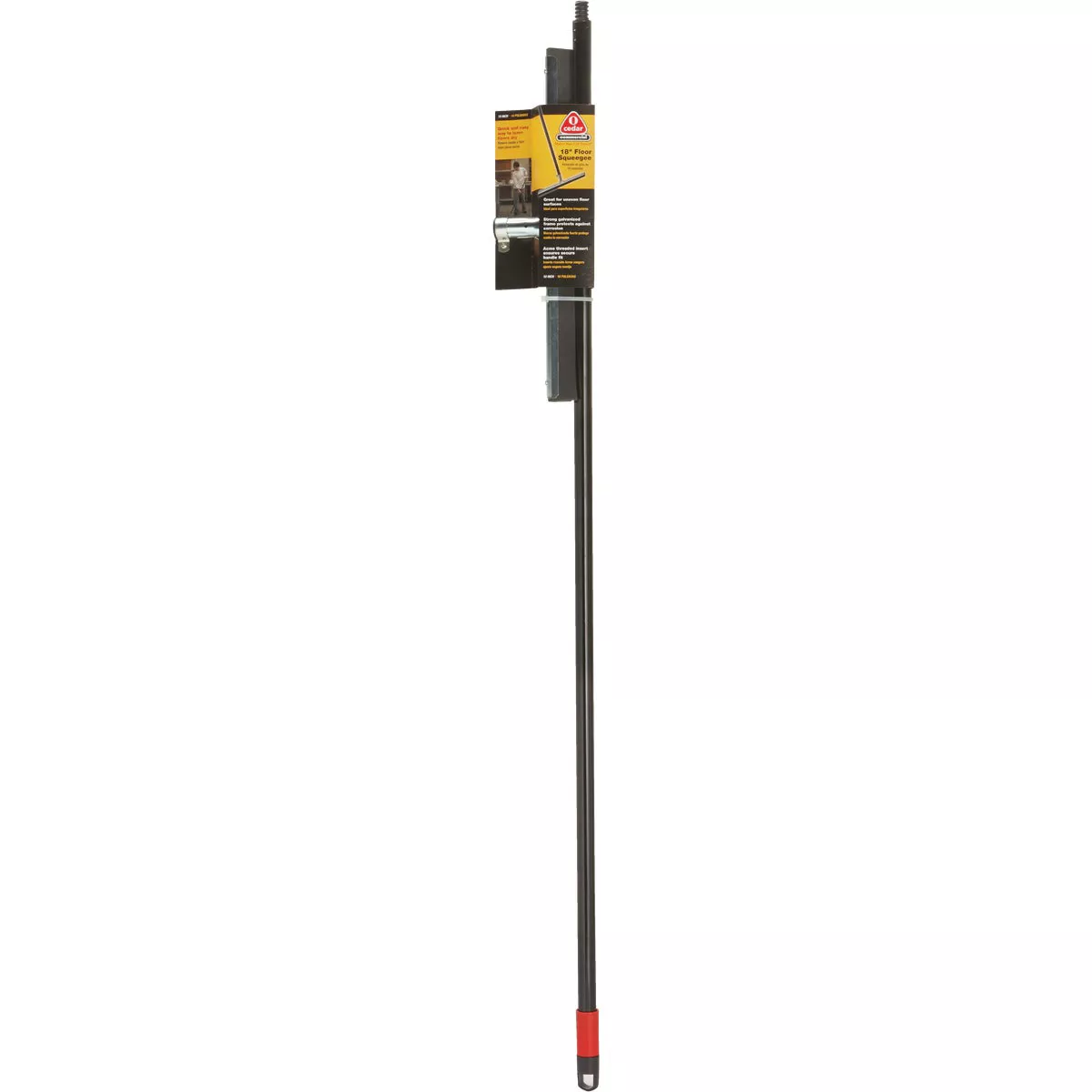 O-Cedar 18 In. Straight Rubber Floor Squeegee - photo 2