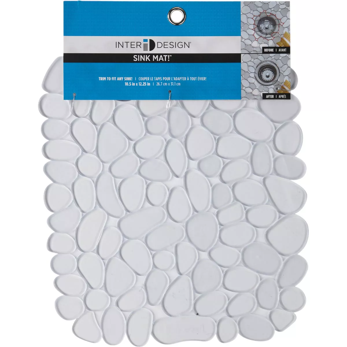 iDesign Pebblz 10.5 In. x 12.25 In. Clear Sink Mat - photo 2