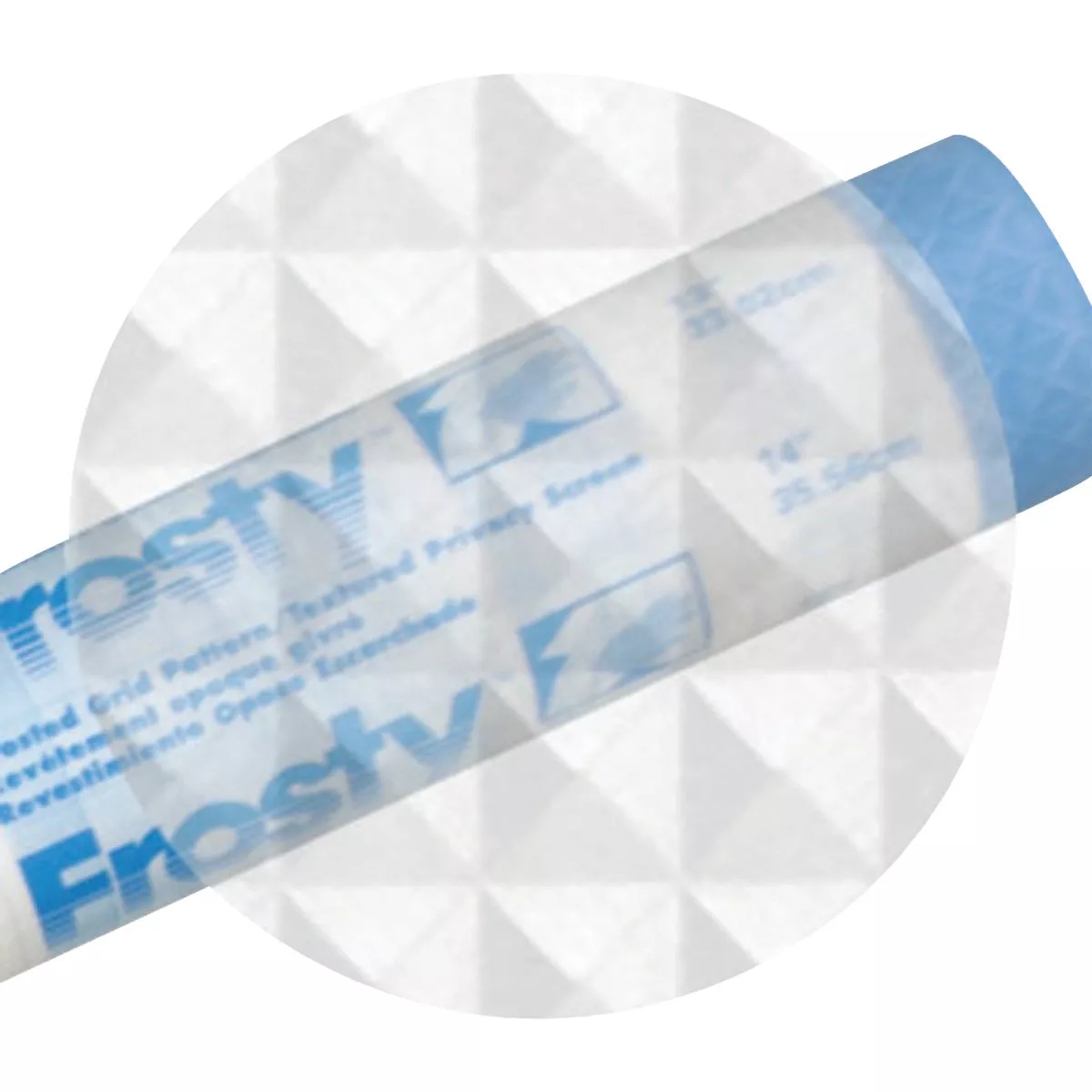 Con-Tact Frosty 18 In. x 16 Ft. Clear Diamond Self-Adhesive Shelf Liner