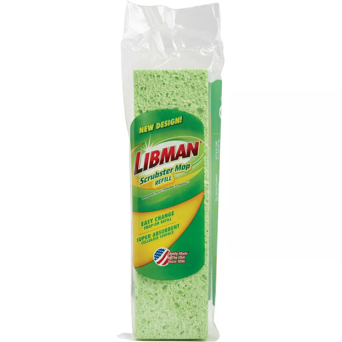 Libman Scrubster 9 In. Sponge Mop Refill - photo 2