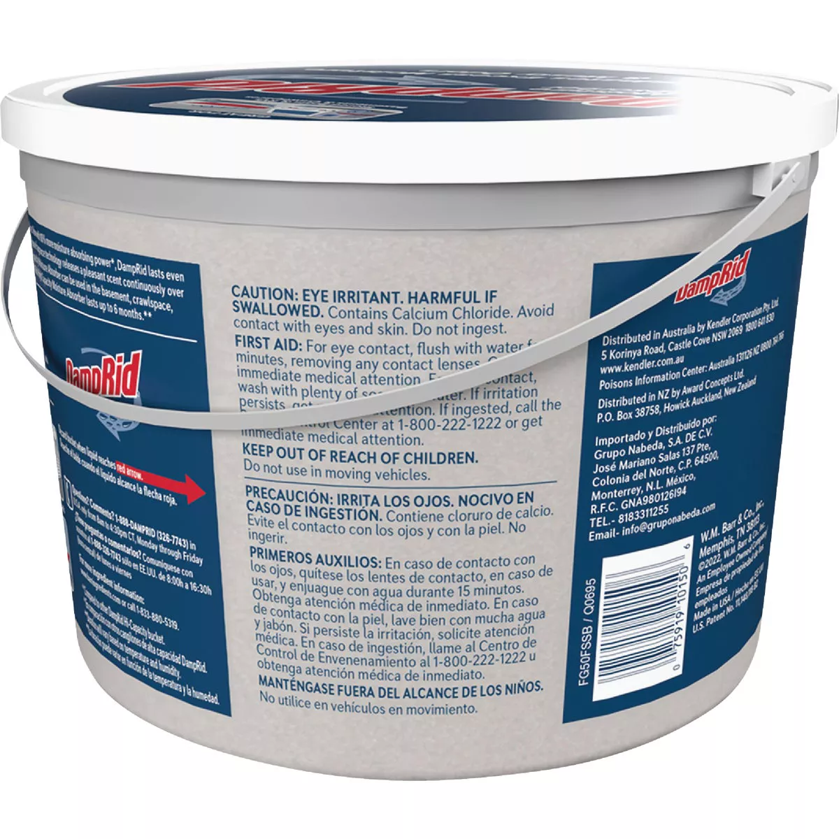 DampRid 2 Lb. 15.5 Oz Hi-Capacity Fresh Scent Moisture Absorber with Microban - photo 2