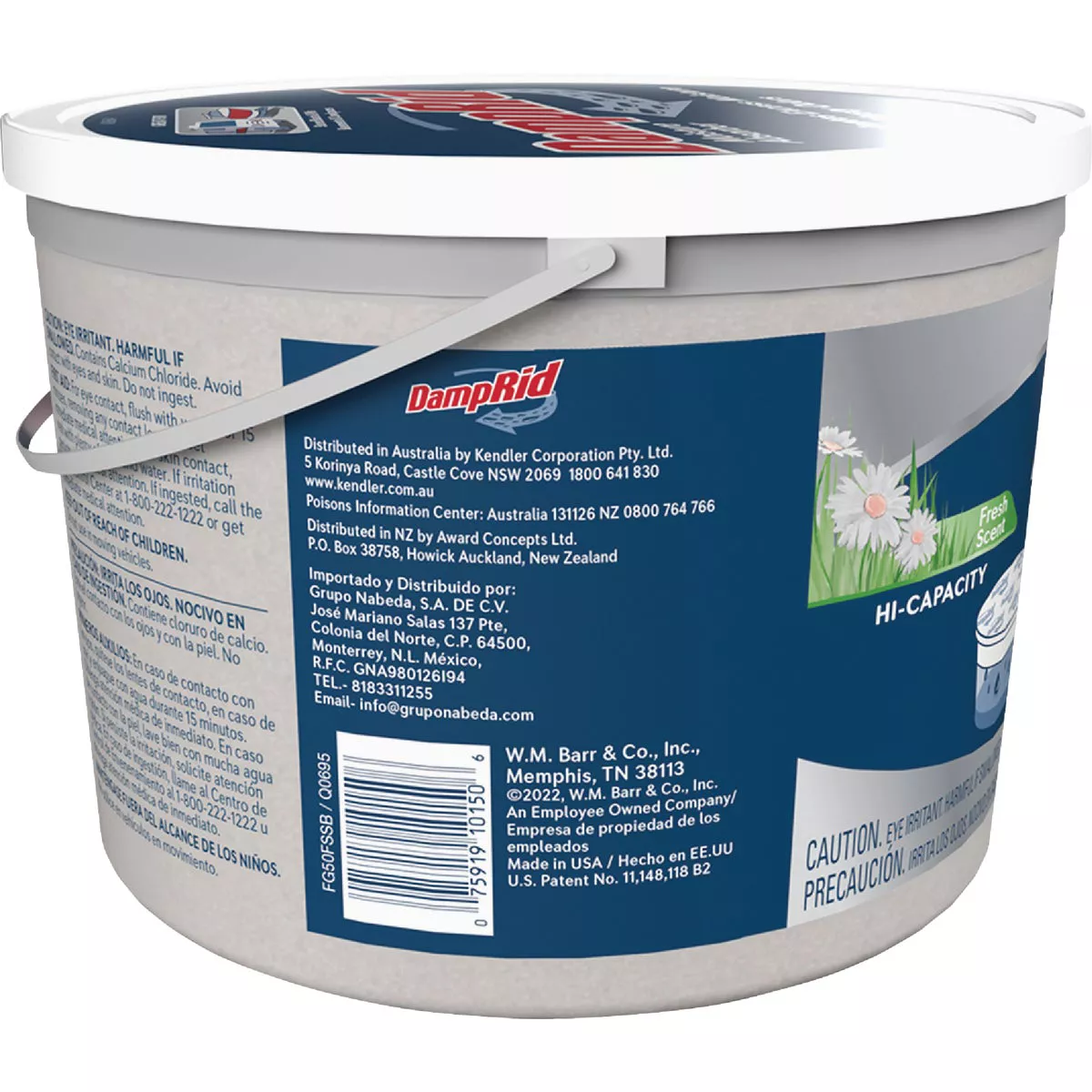 DampRid 2 Lb. 15.5 Oz Hi-Capacity Fresh Scent Moisture Absorber with Microban - photo 3