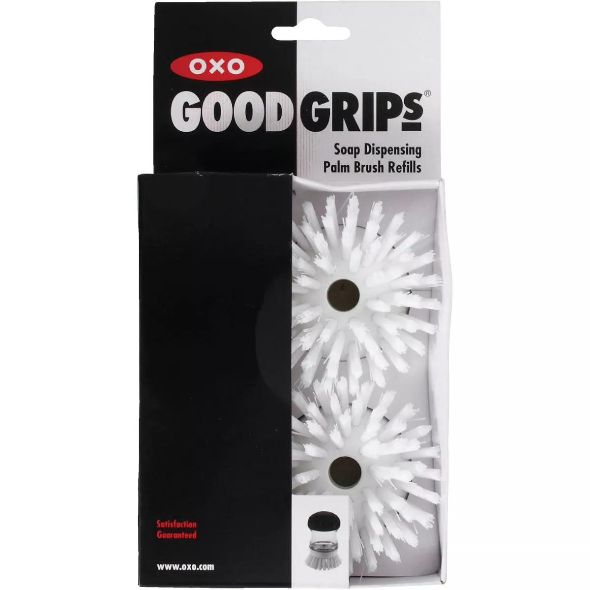 OXO Good Grips Palm Soap Dispensing Brush Refill, (2-Pack) - photo 2