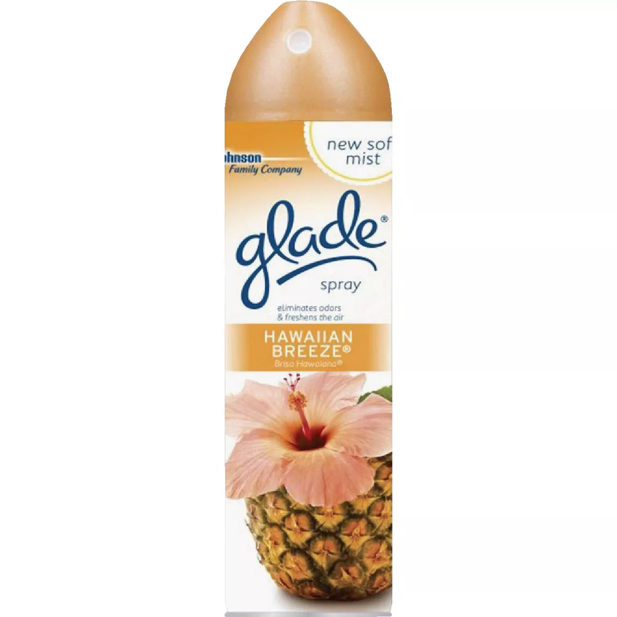 Glade 8 Oz. Hawaiian Breeze Aerosol Spray Air Freshener