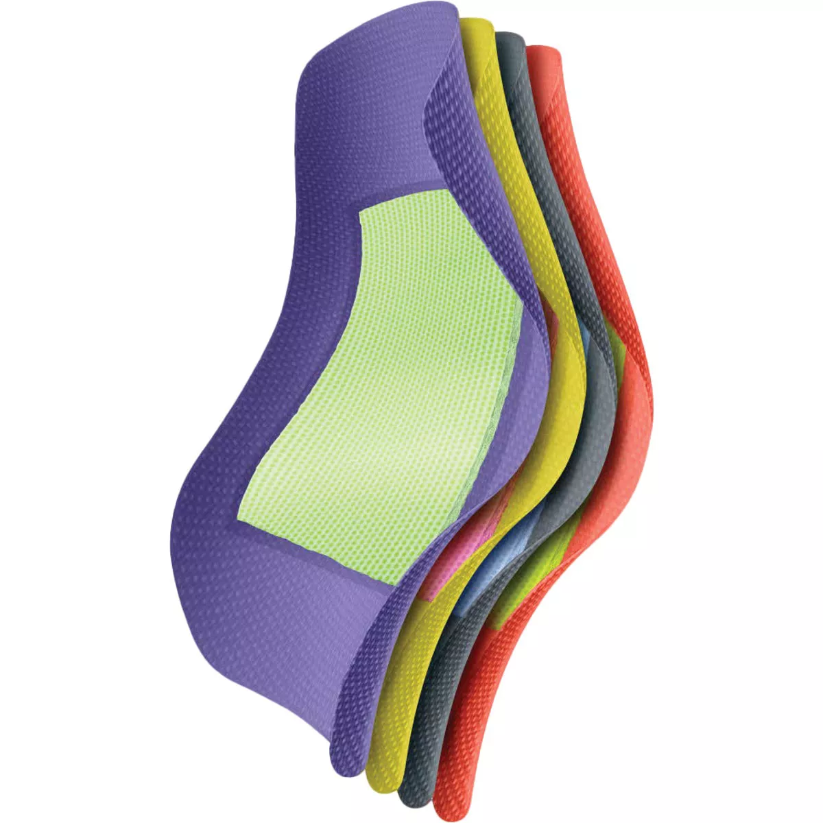 Curad Performance Series Antibacterial Bandages, XL, 2 In. x 4 In., Assorted Colors (10 Ct) - photo 2