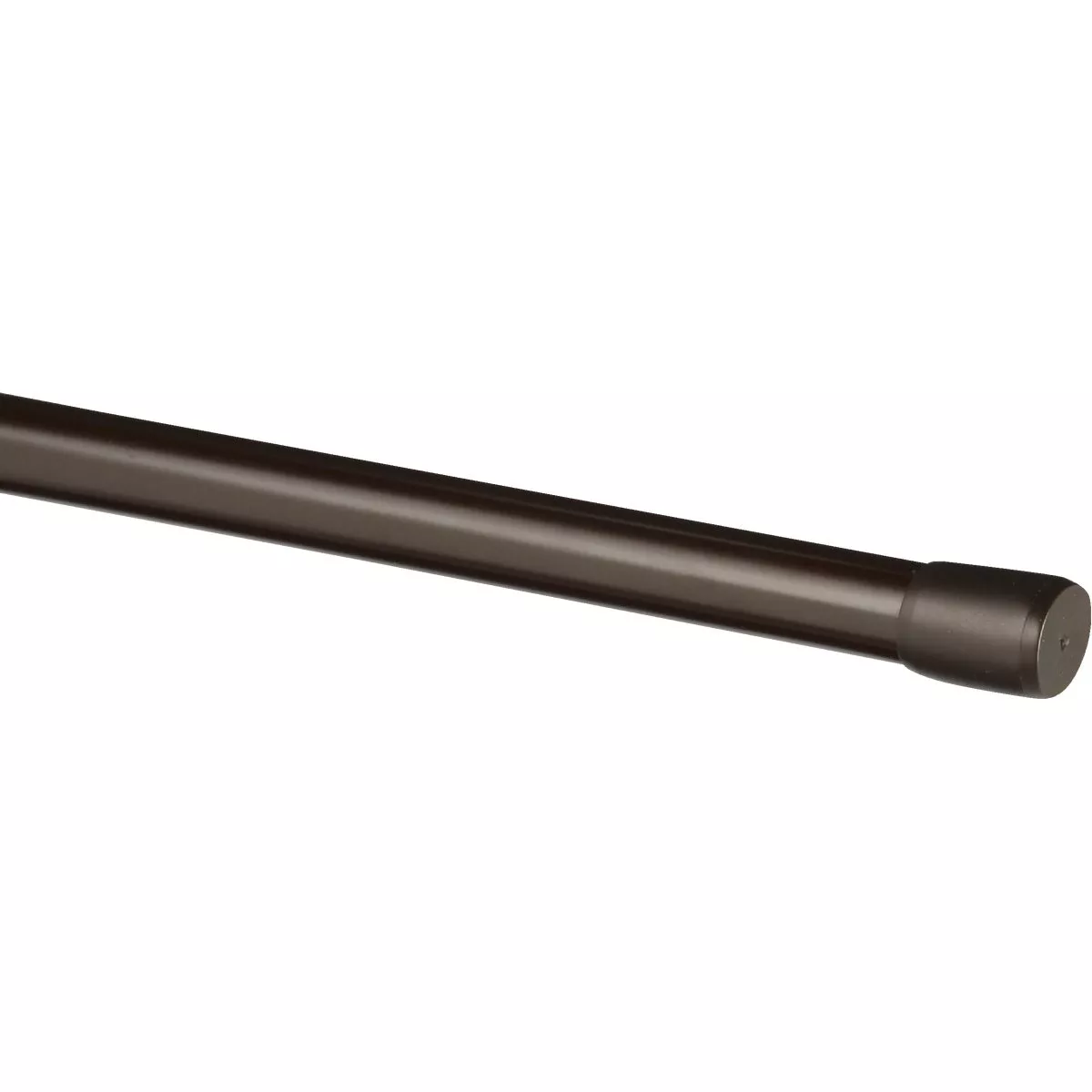 Kenney Carlisle 48 In. To 75 In. 5/8 In. Spring Tension Rod, Chocolate