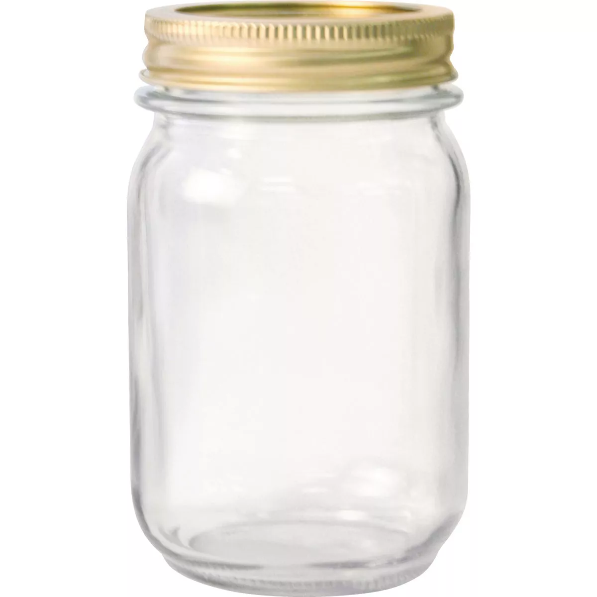 Anchor Hocking 1 Pt. Smooth-Sided Home Canning Jar w/Metal Lids & Bands (12-Count)