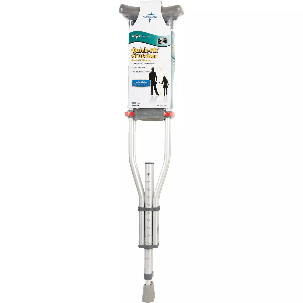 Medline 3-In-1 Adjustable Crutches - photo 2